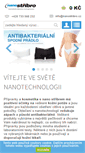 Mobile Screenshot of nanostribro.cz